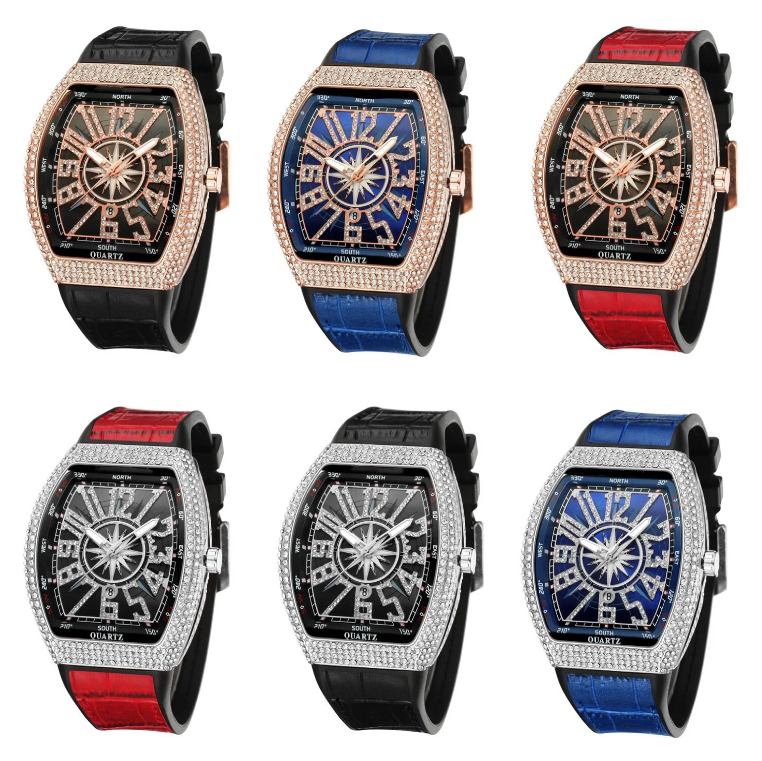 

Iced Ap Watch,1 Piece
