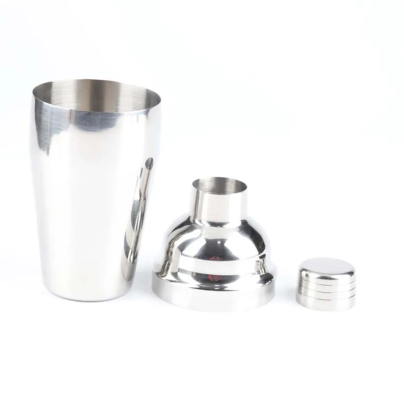 Light natural brown and Silve cocktail shaker set