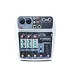 Custom Wholesale Factory Price Channel Mixer Audio Bluetooth 4-ch