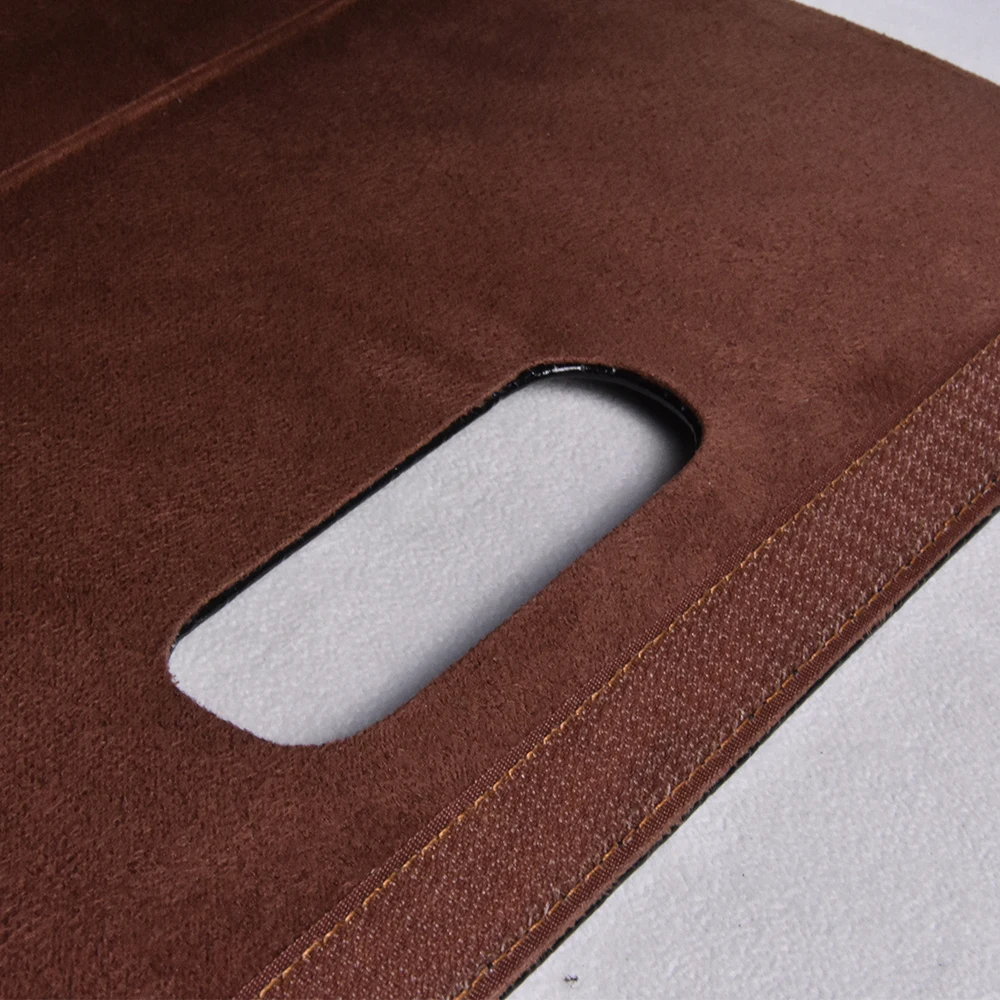 New design custom portable single bottle plaid leather wine box with handle