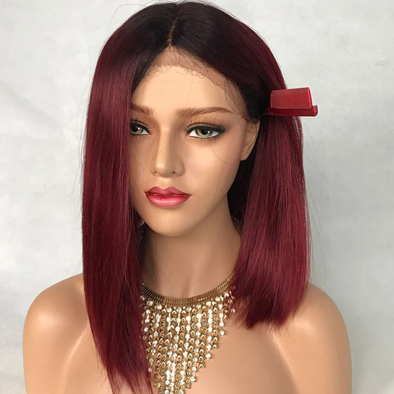 mixed human hair wigs