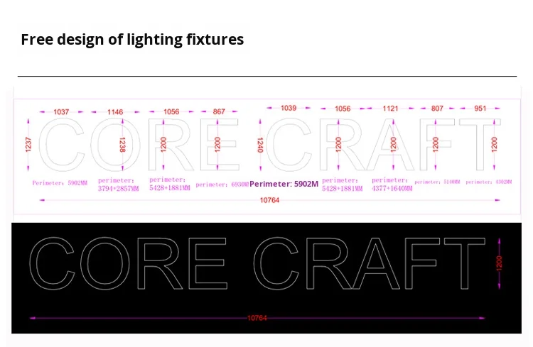 product custom led number  letter pendant ceiling light personalized creative design for billiard mahjong  chess rooms for living room-20