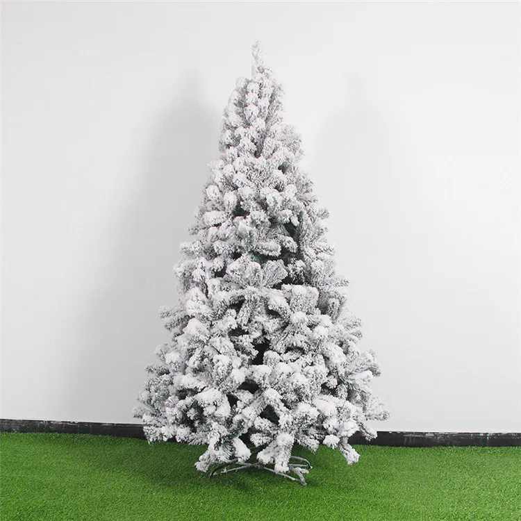 V-3309 Wholesale Christmas Decoration White Flocked Artificial ...