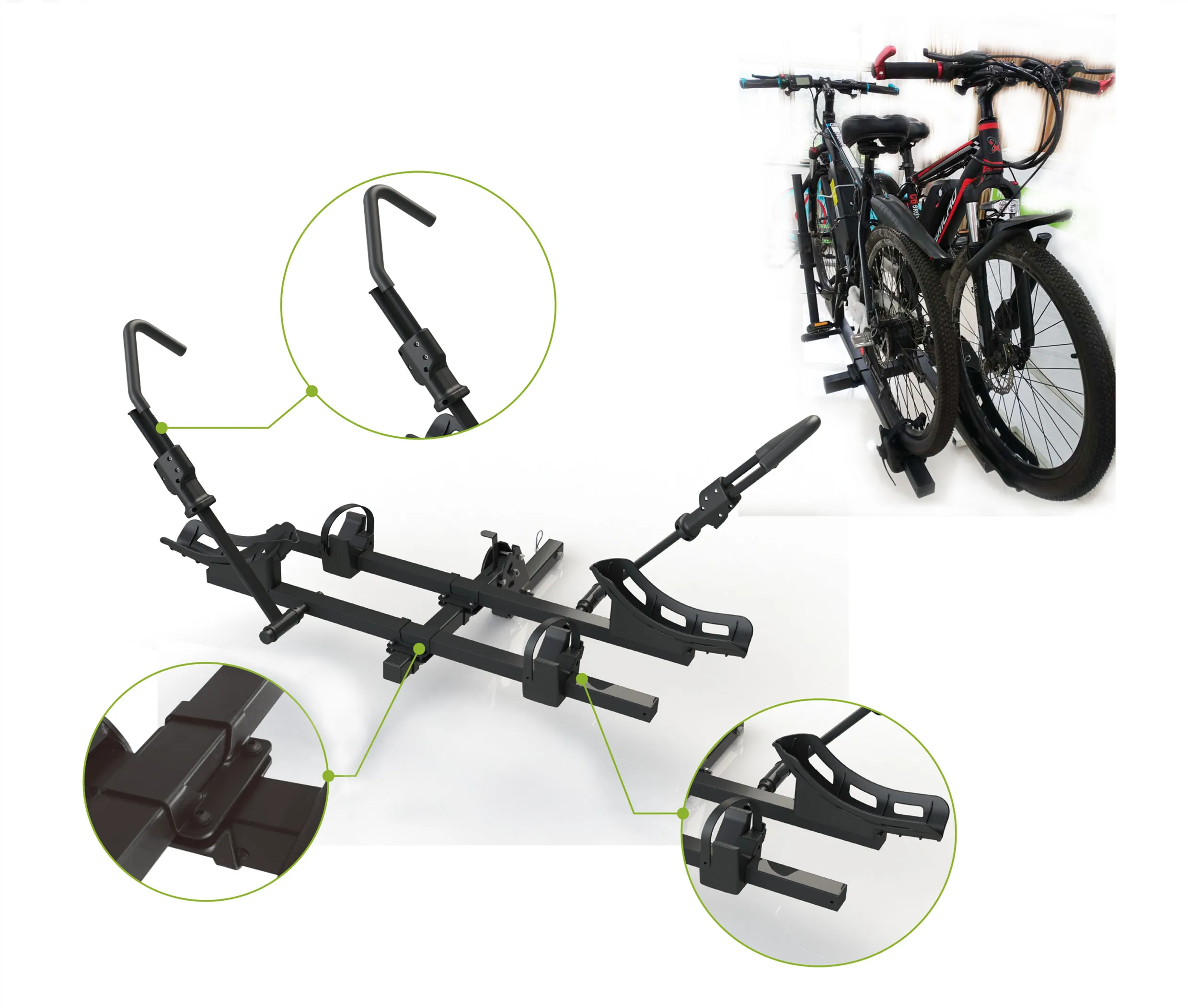 Steel Universal Fat Tire Bike Hauler Hb-304-2 New Design Heavy Duty ...