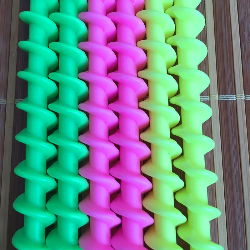 塑料发根蓬松造型卷发器卷发器魔术螺旋烫发棒酒吧沙龙美发工具5.