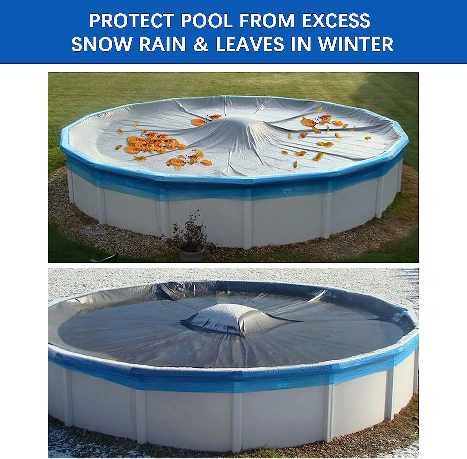 Custom Winter Inflatable Pool Air Floating Pillow For Above Ground