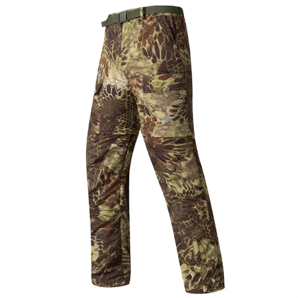 Waterproof Tactical Trousers Cargo Pants Men Outdoor Camping Mountain