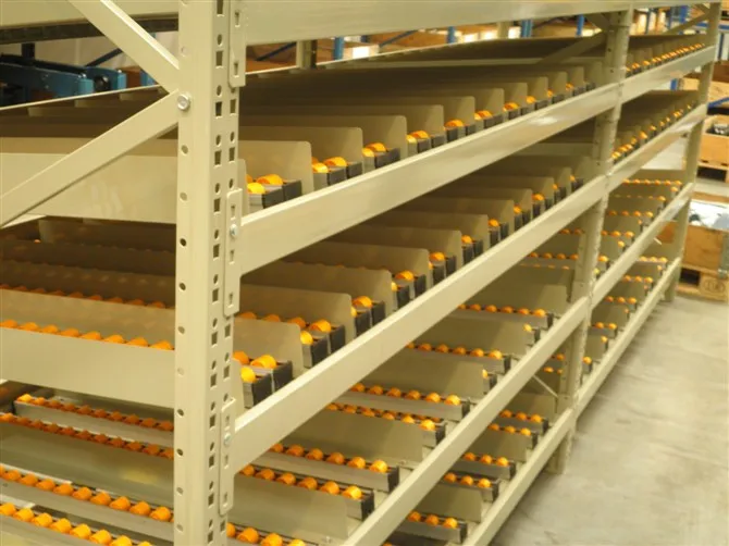 Fluent Rack Warehouse Logistics Gravity Shelf FIFO Carton Flow Beehive Frame Flow ...