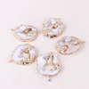 Natural rough rock crystal quartz Geode Druzy Pendant Jewelry