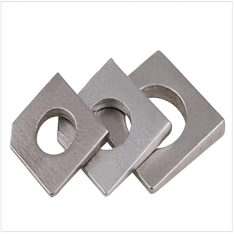 Square stainless steel 304 ss 316 din 434 square taper washers, View