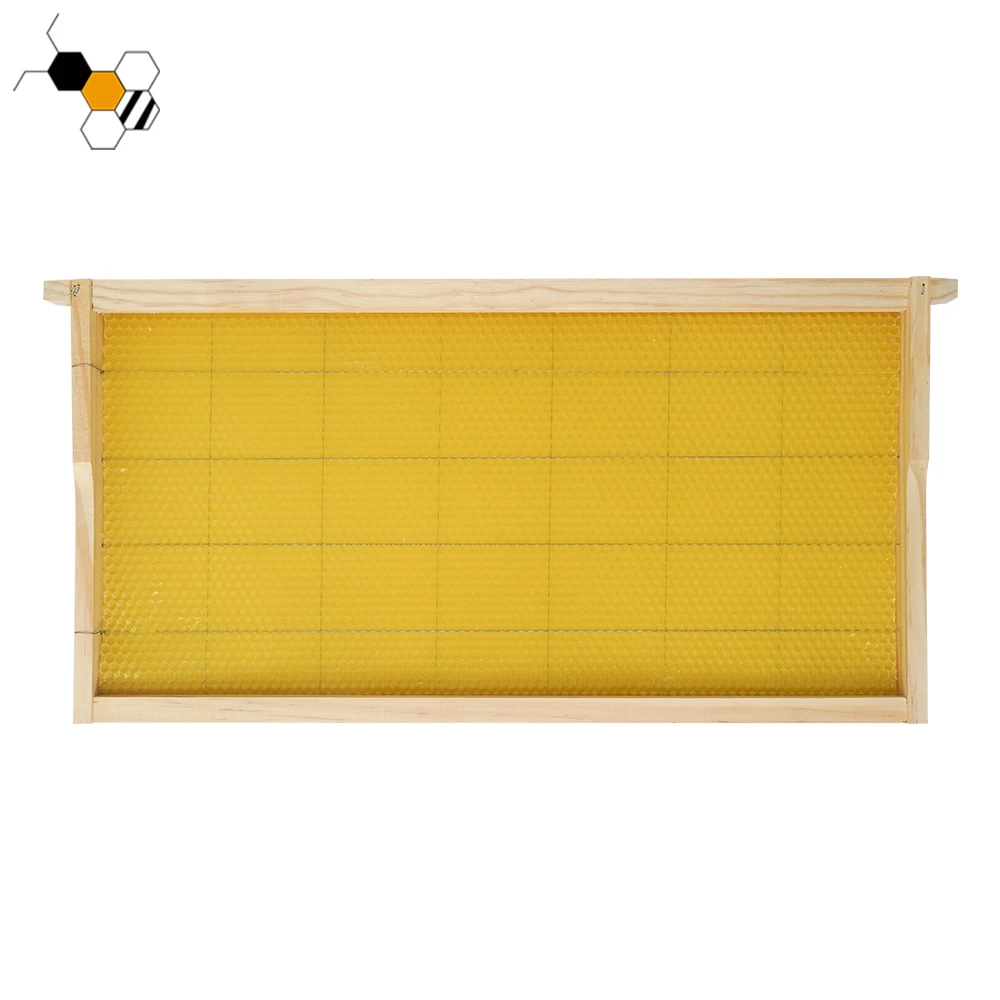 Beekeeping Frame Assembled Bee Hive Frame With Foundation Sheet Buy