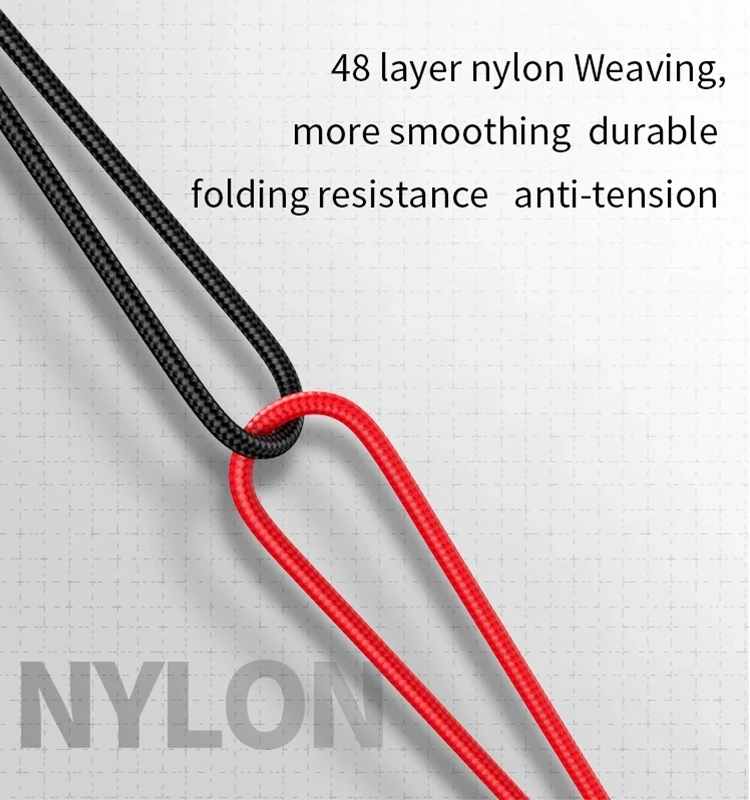 Hot selling 2A Nylon braided 360 Rotation LED Magnetic Usb Charger Cable For ios Micro USB Type C - ANKUX.COM