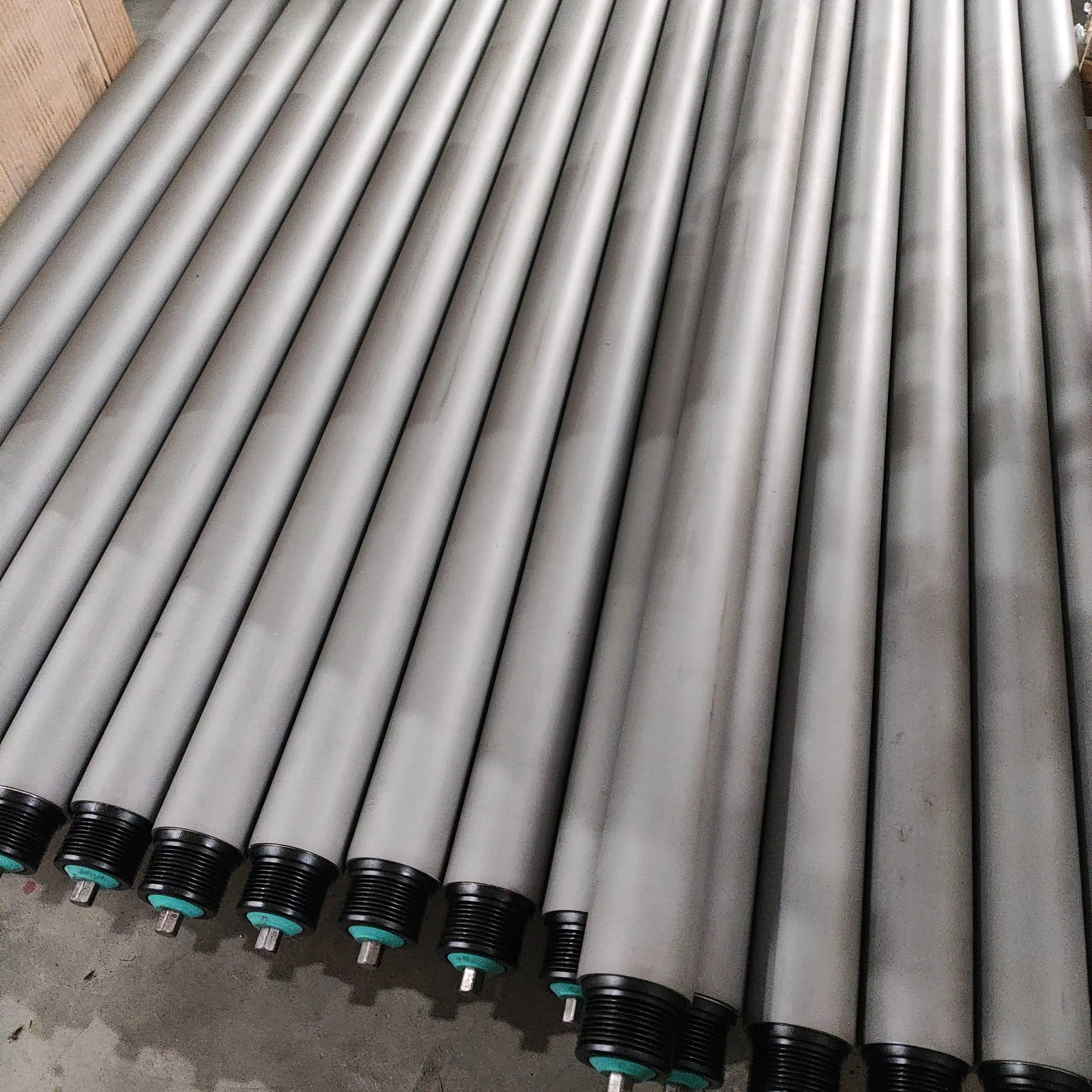 Poly-vee Wheel Roller With Rubber Coated - Buy Roller conveyor Roller ...