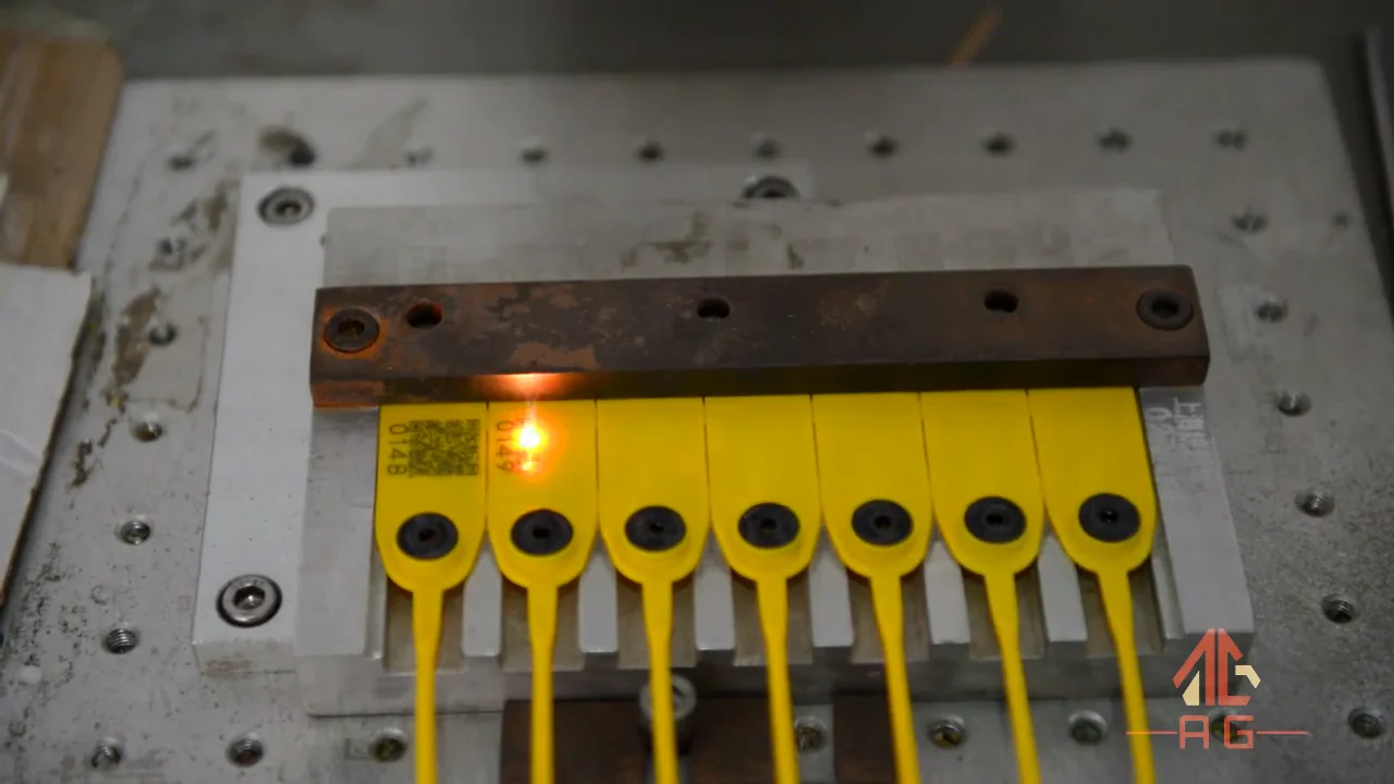 Green Fixed Length Seal Serial Numbered Tamper Evident Seals Buy