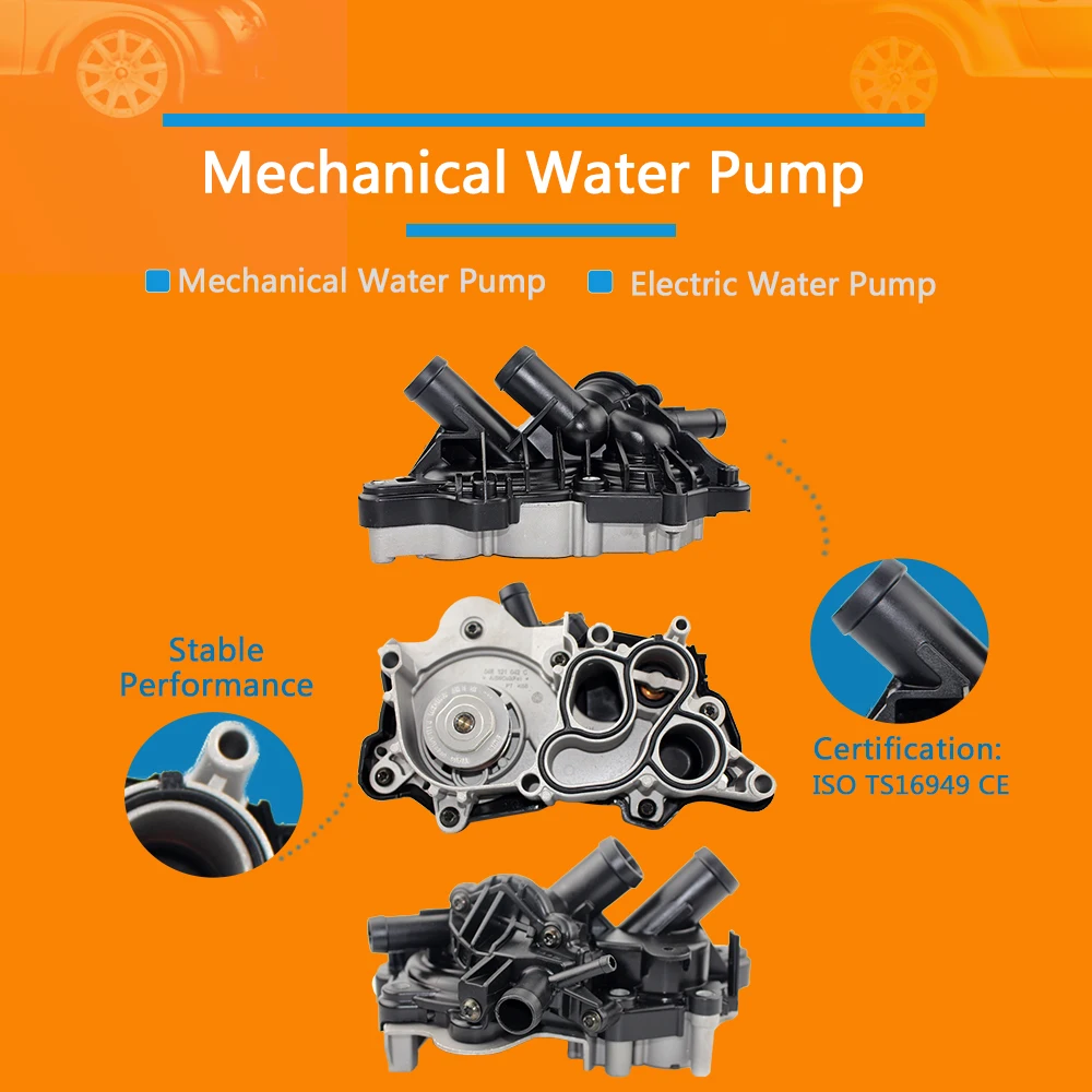 12v Electric Car Engine Water Pumps For Bmw Series 1 3 5 525i X1 X3 X5