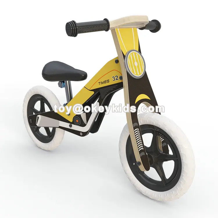 2021 New Design Mini Wooden Yellow Balance Bike For Kids W16c282 Buy