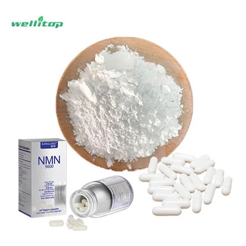 
Anti-aging 99.5% 99.9% pure nmn bulk powder oem capsules manufacturer nad supplement nicotinamide mononucleotide beta nmn 
