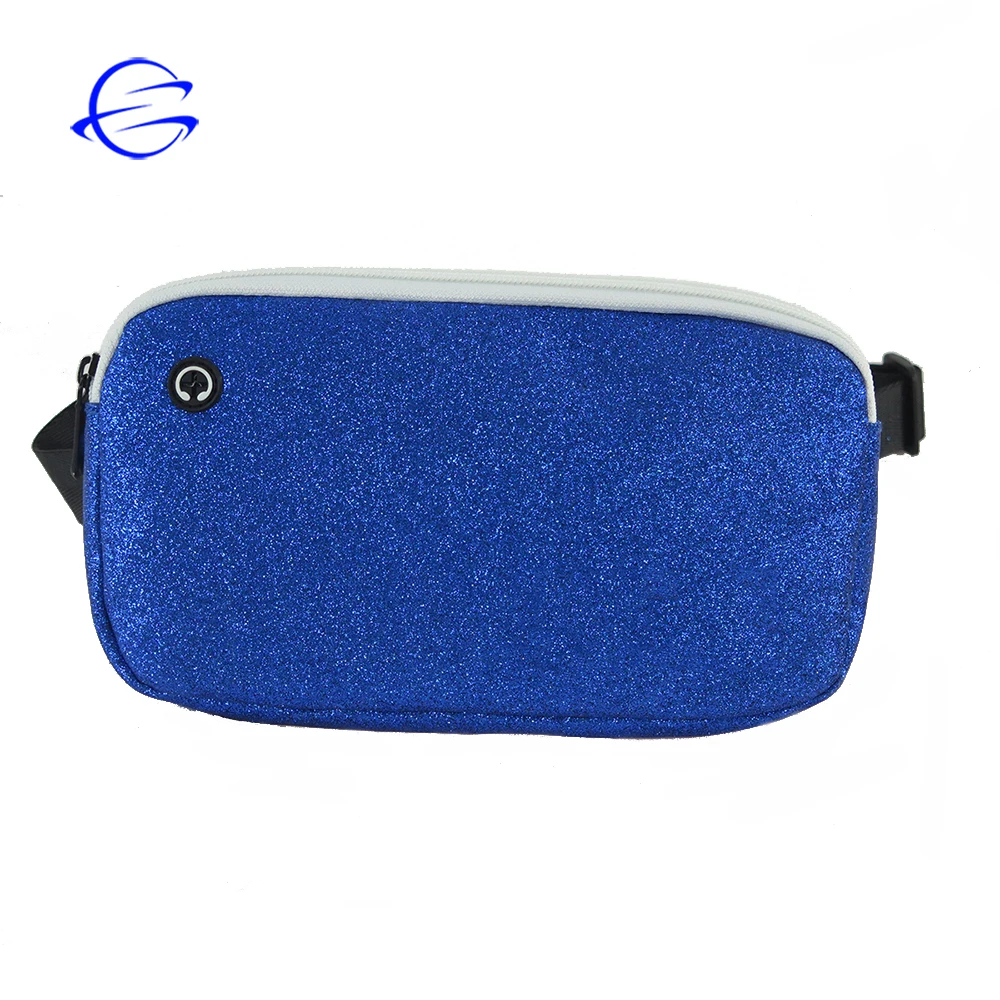 Blue Glitter School Backpack Girls With Attached Bum Bag Buy