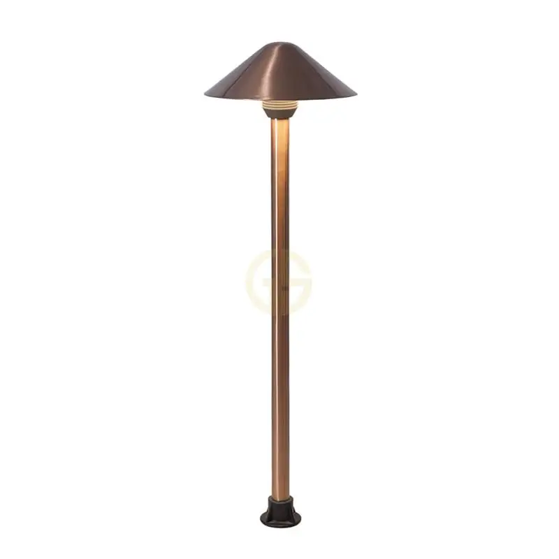 2020 New Design Low Voltage Outdoor Garden Brass Lighting Garden Path