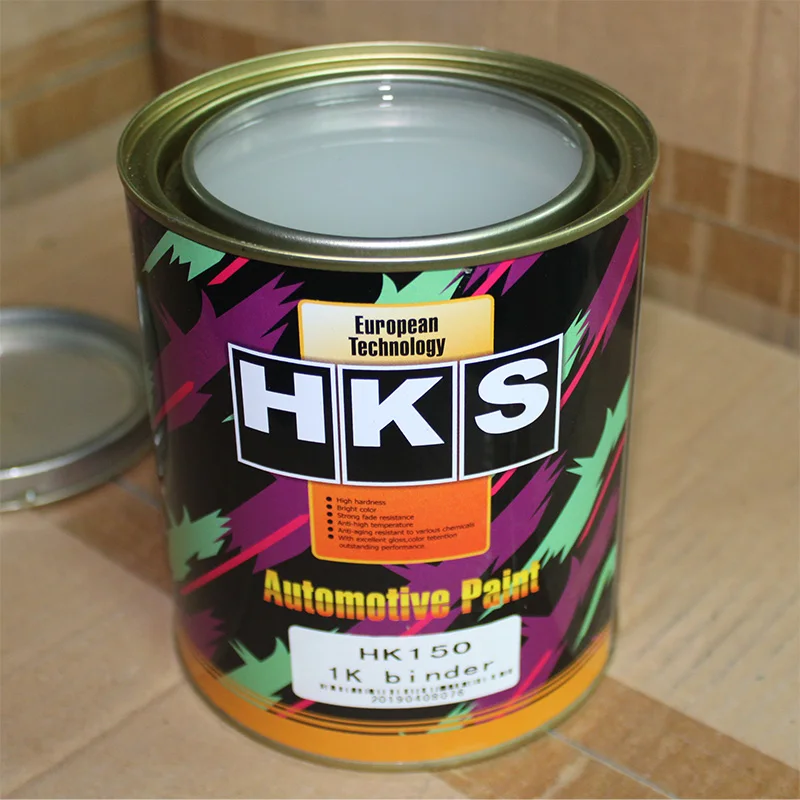 Promotional Auto Base Car Paint 1k Binder Acrylic Metallic Automotive