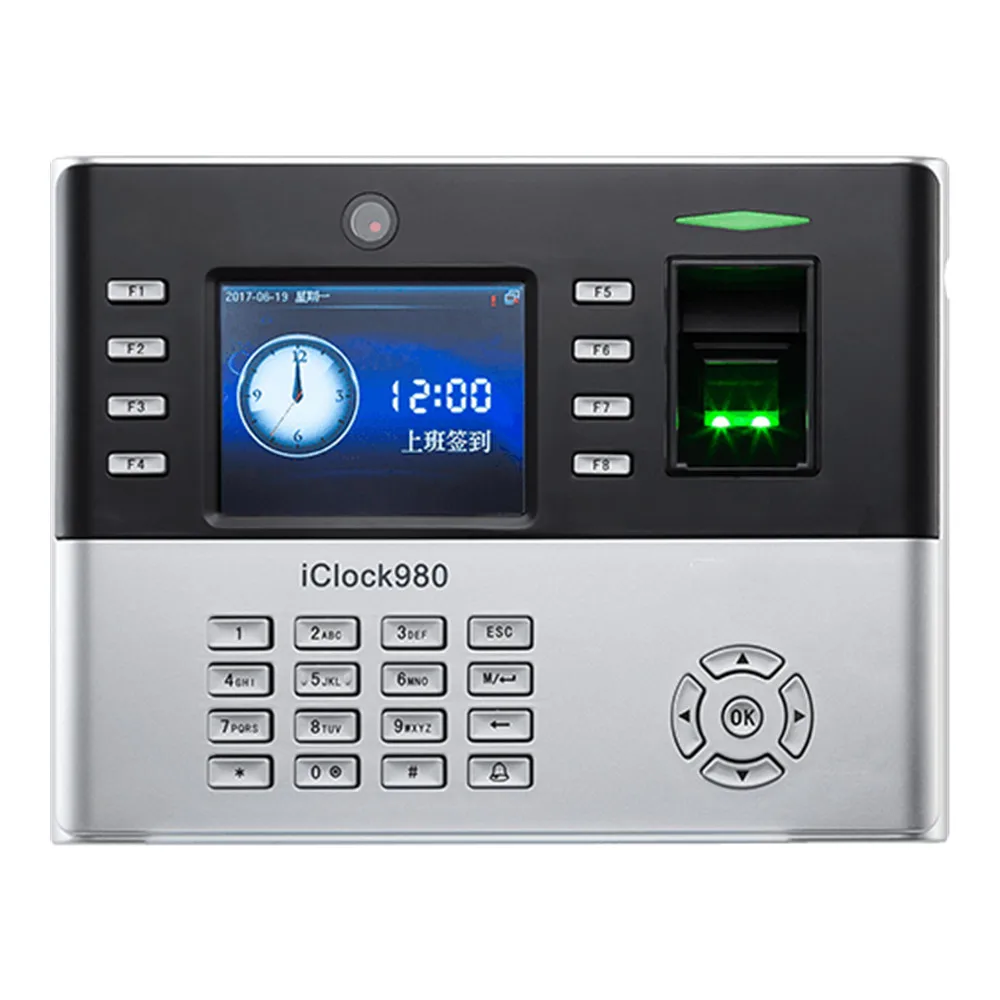 Iclock980 Free Software Smart Biometric Fingerprint Door Access Control ...
