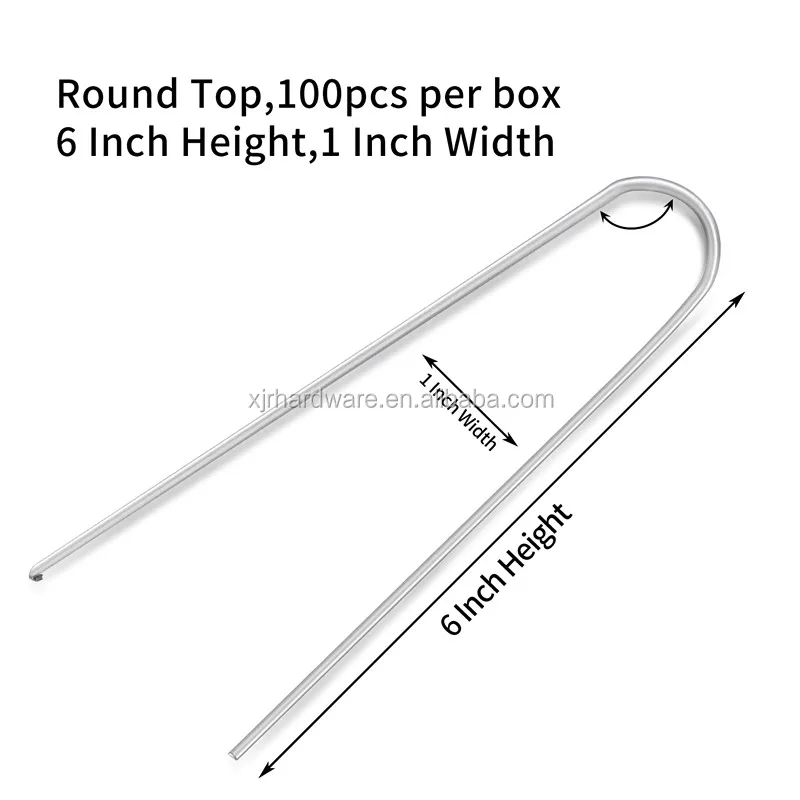 landscaping wire steel stakes.