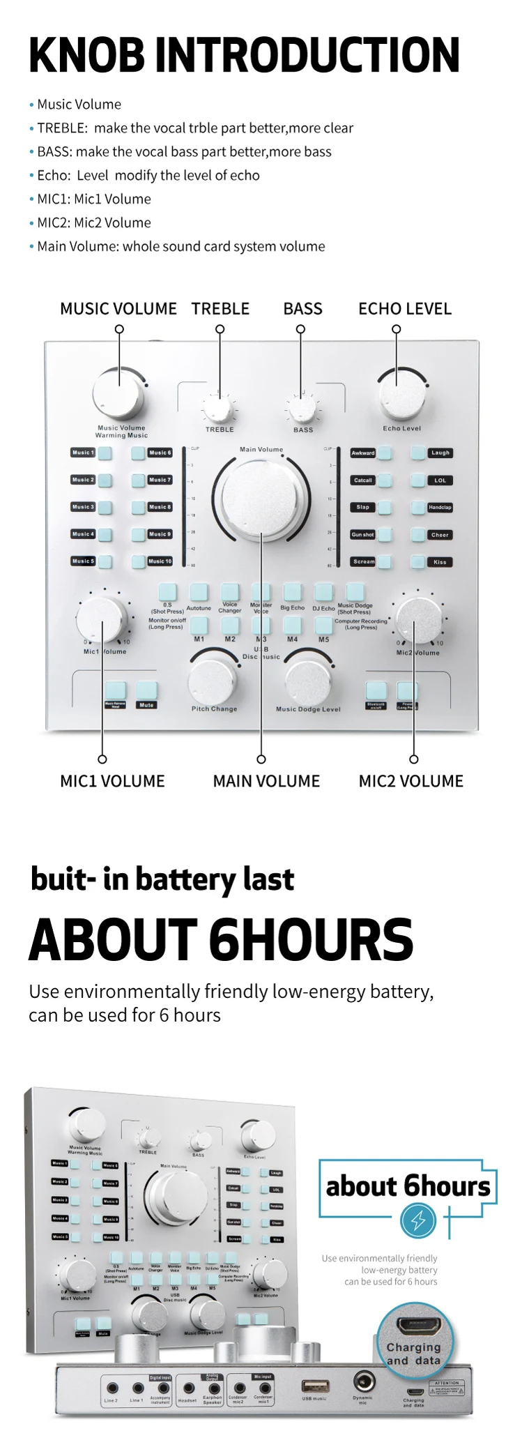 studio sound card recording audio interface