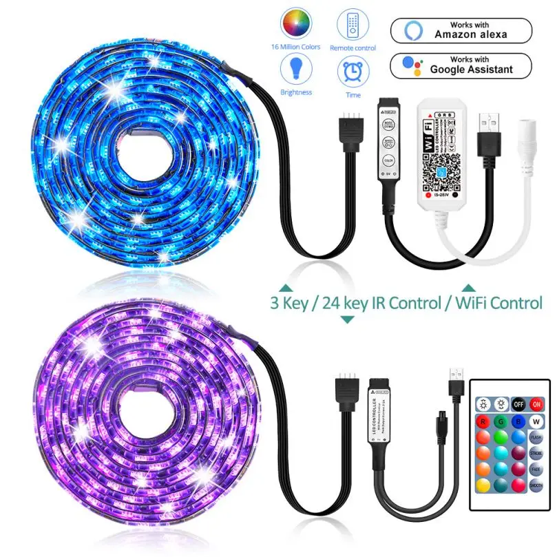 Car Tube T1000s Wifi App Control 230v Strip 5v String High Quality Flood Light Par 64 Dmx Stage Led Rgb 5050 Smd Lighting