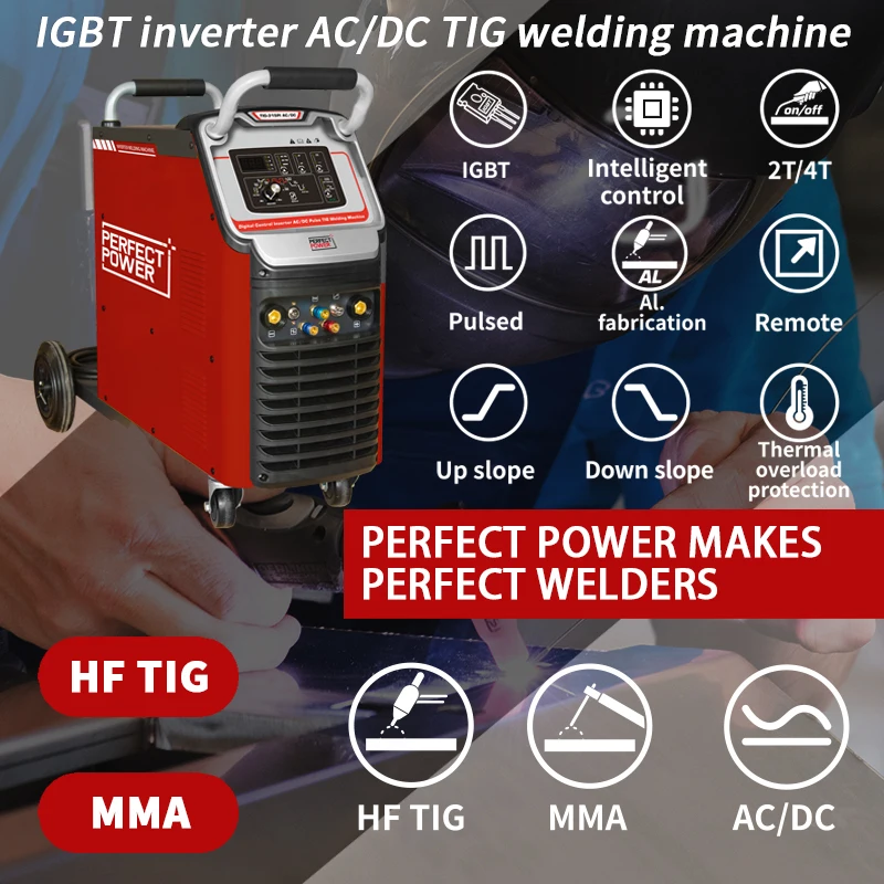 Ac/dc Tig Welder Arc Welders Tig 315 Amp Pulsed Tig - Buy Ac/dc Tig ...