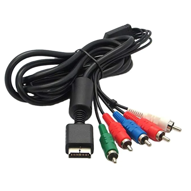 LBT Hot Selling AV Cable for PS2/PS3/PS3 Slim HDTV-READY TV HD COMPONENT AV  CABLE 5-WIRE