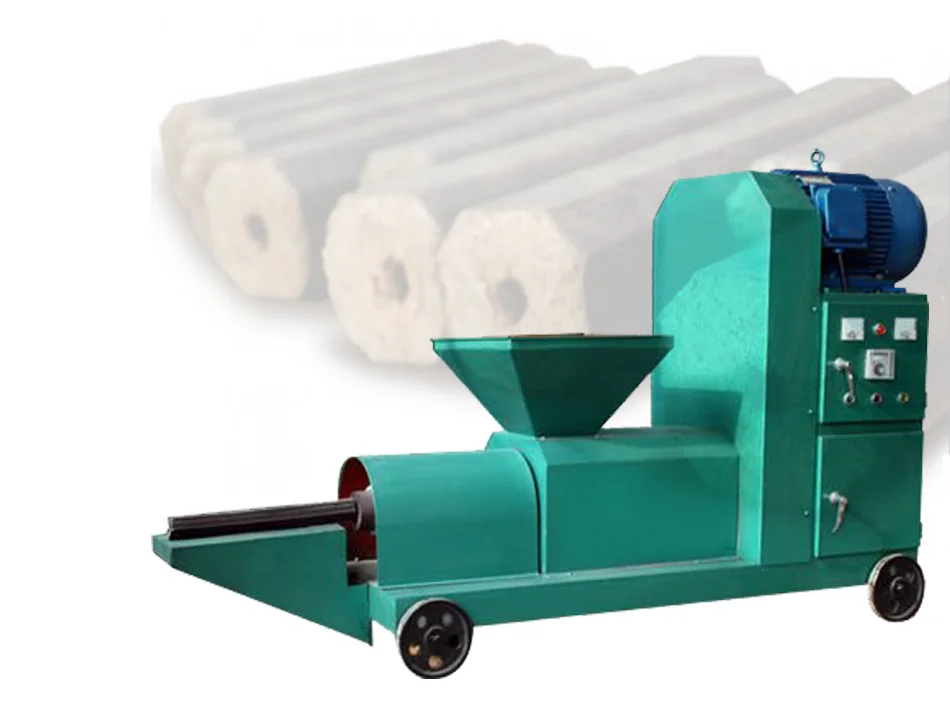 Professional charcoal briquetting machine manufacturer wood briquette production line