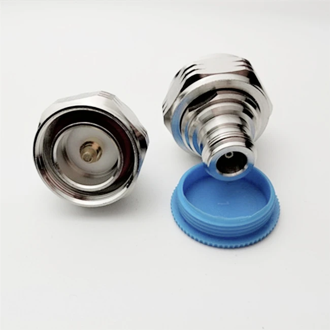 RF Coaxial 50Ohm N Female to DIN Male Coax 7/16 Connector Adapter