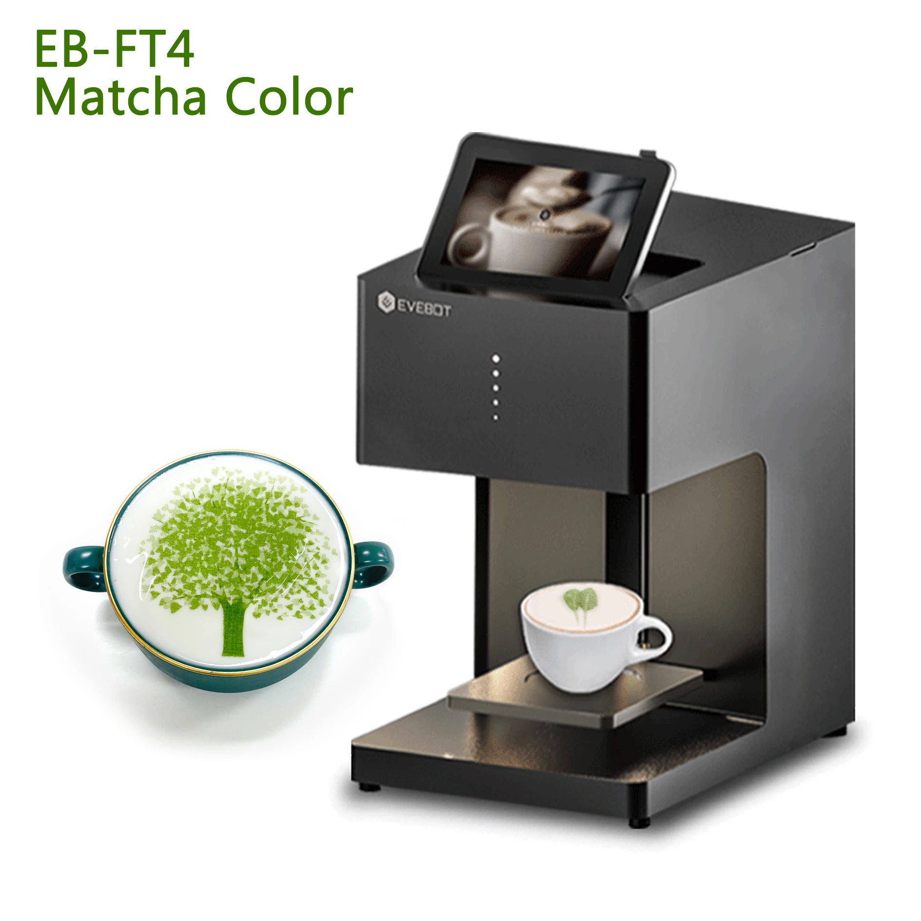 EVEBOT EB-FT4 Latte Art Coffee Printer Machine for Cafes