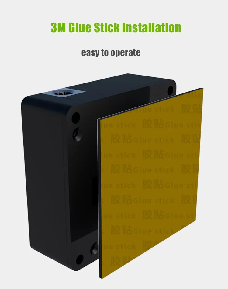 Mini Hidden invisible RFID Card BLE TTlock Smart Cabinet Lock Wireless WIFI TTLock Gateway optional