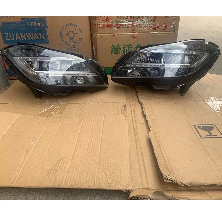 Front Headlamp For Mercedes Benz W218 Headlight CLS-CLASS 63 AMG Head Lamp Left+Right Auto Lighting System High Quality