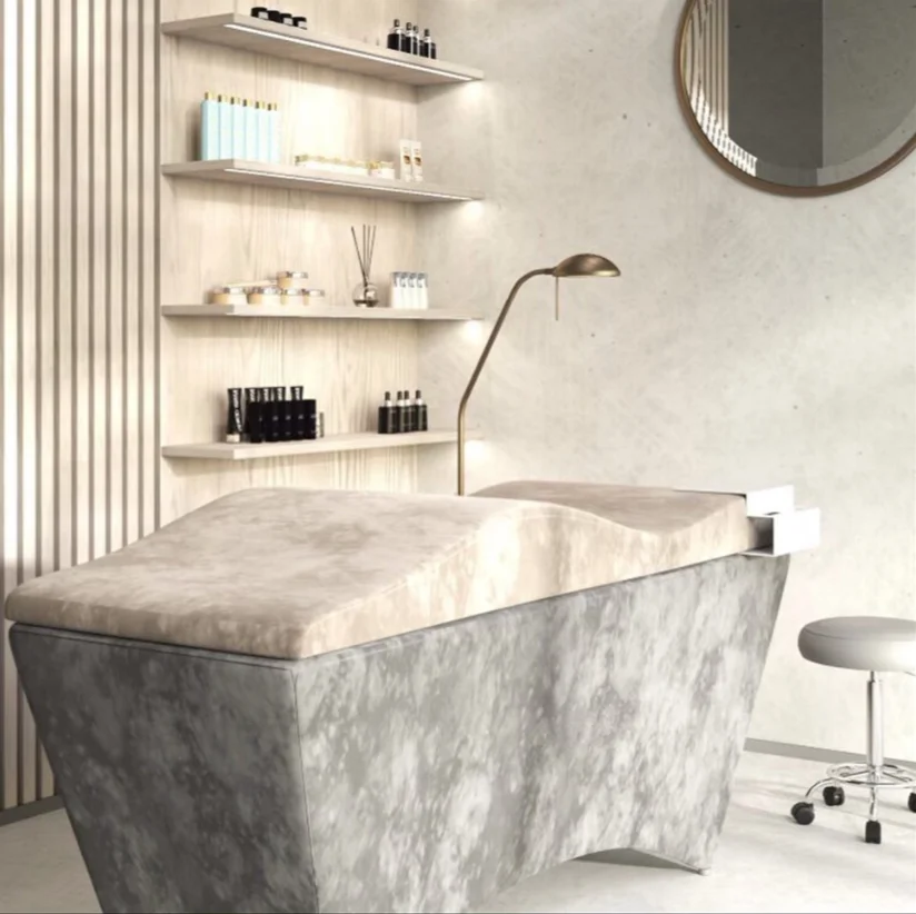 Oem Memory Foam Lash Bed Mattrass Topper Salon Wave Curved Beauty Lash