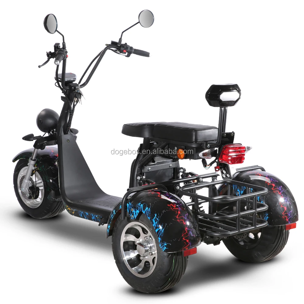 Flj — Électrique,3 Roues,Caddie De Golf,Batterie Amovible