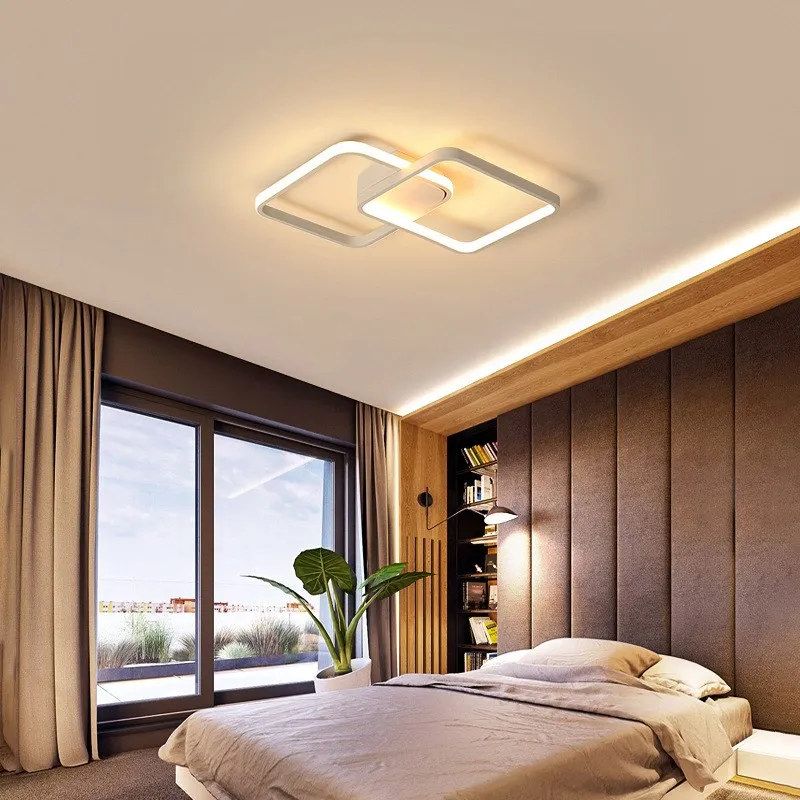 Ceiling lamps modern design lighting led surface mounted ceiling lamps indoor simple led ceiling lights for room with remote