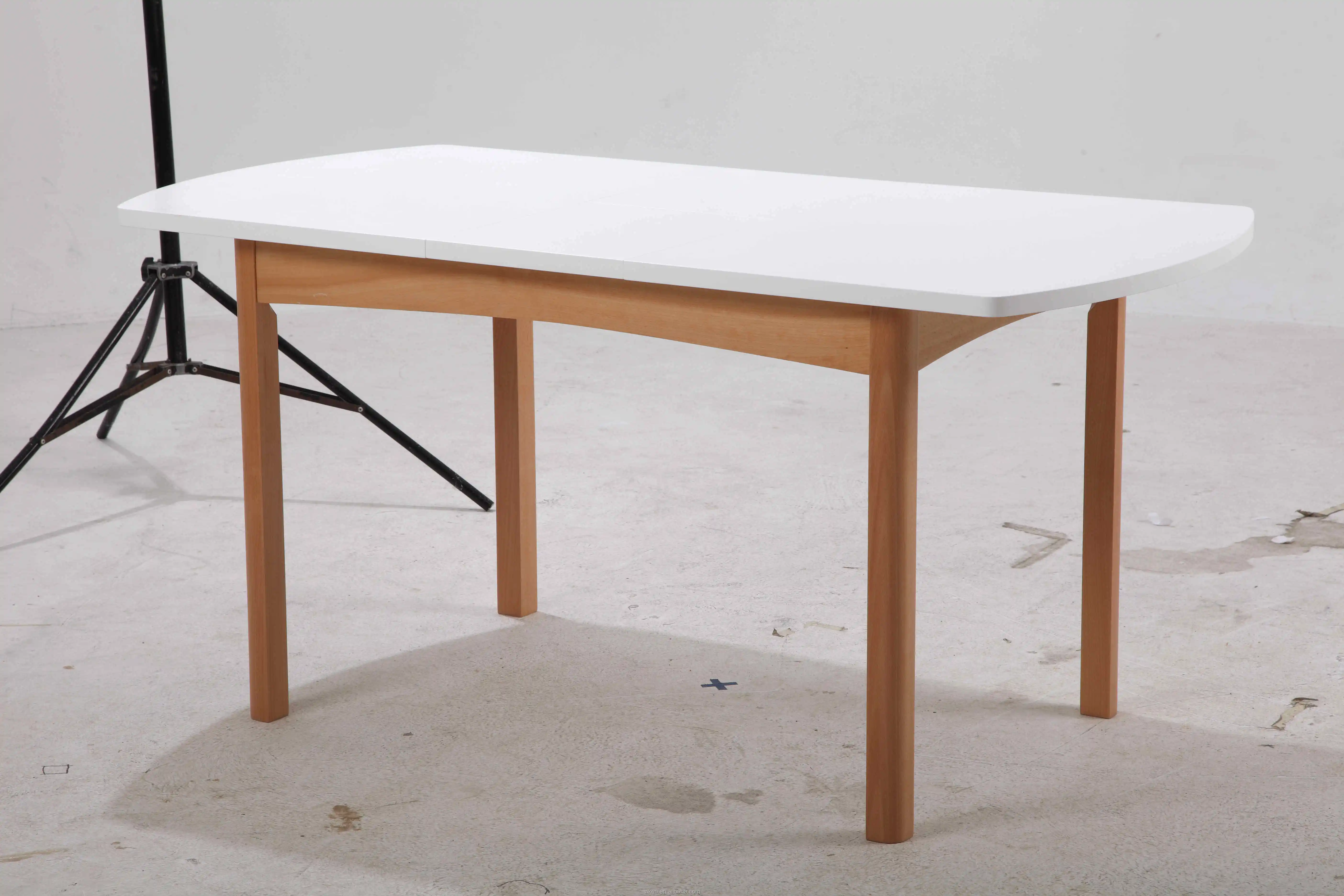 Esszimmer Möbel Set 8 Stühle/sitzer Rechteckiger Ausziehbarer Esstisch