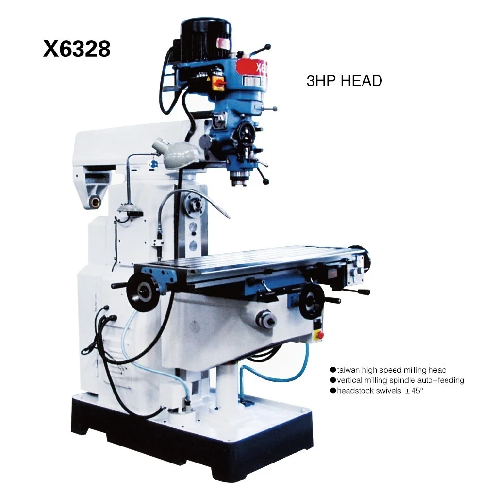 X6328 Universal Milling Machine With X,Z Axis Auto Feeding Buy