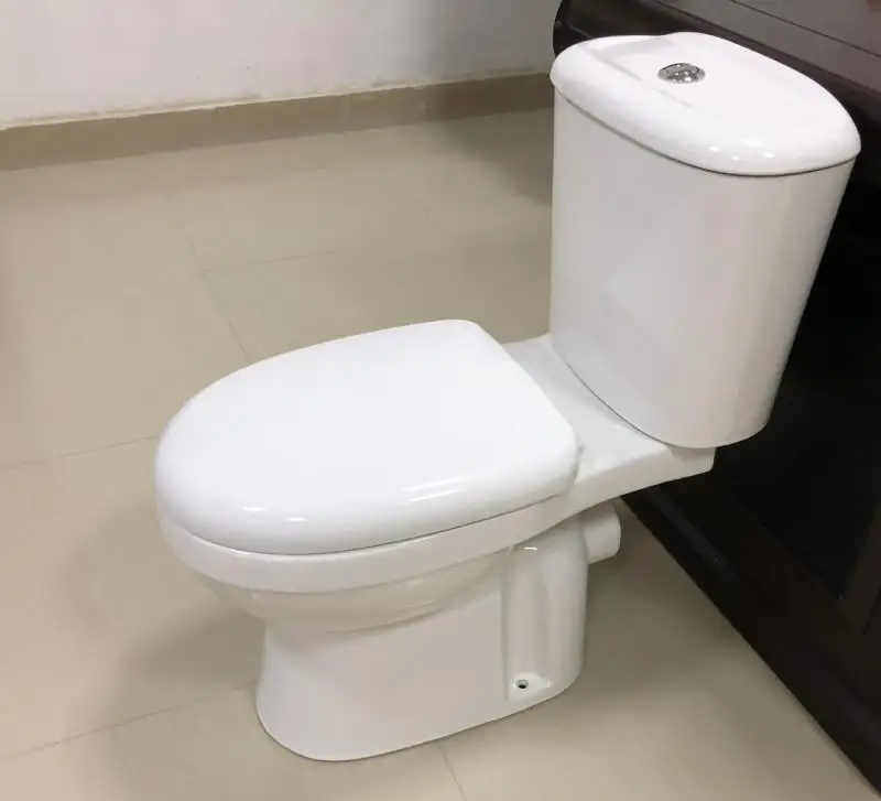 African,EU market design ceramic two piece couple toilet wc seat JY2118