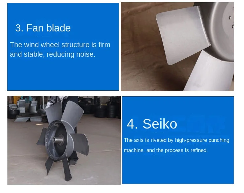 Axial Flow Fan, Stainless, Steel - detail 8