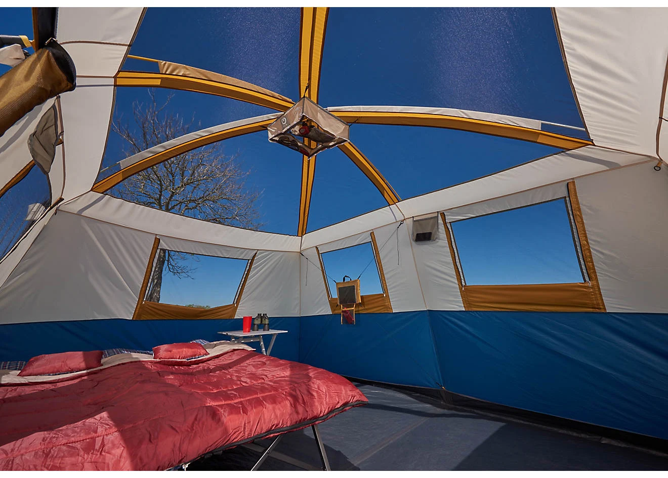 1012 Kişi Kamp Çadırı Özel Lüks Polyester Açık Büyük Aile