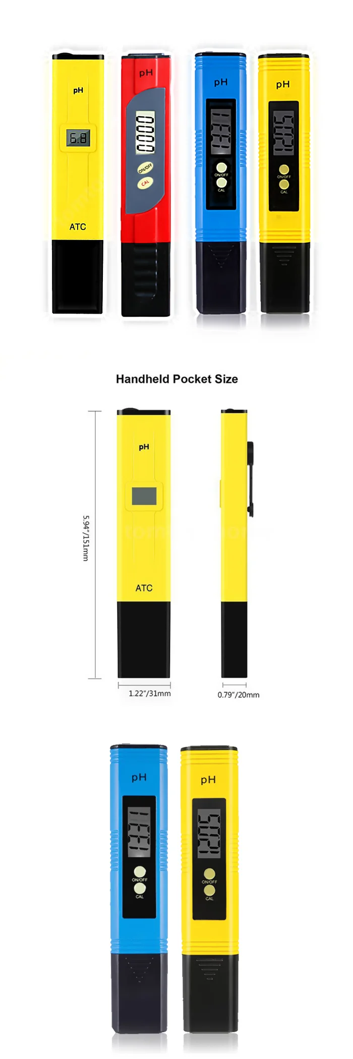 Aquarium Ph Probe Sensor Ph Water Meter