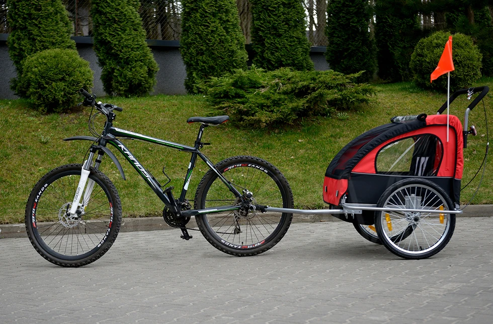 体育娱乐  房车及露营车  旅行拖车户外儿童婴儿折叠婴儿车儿童自行车