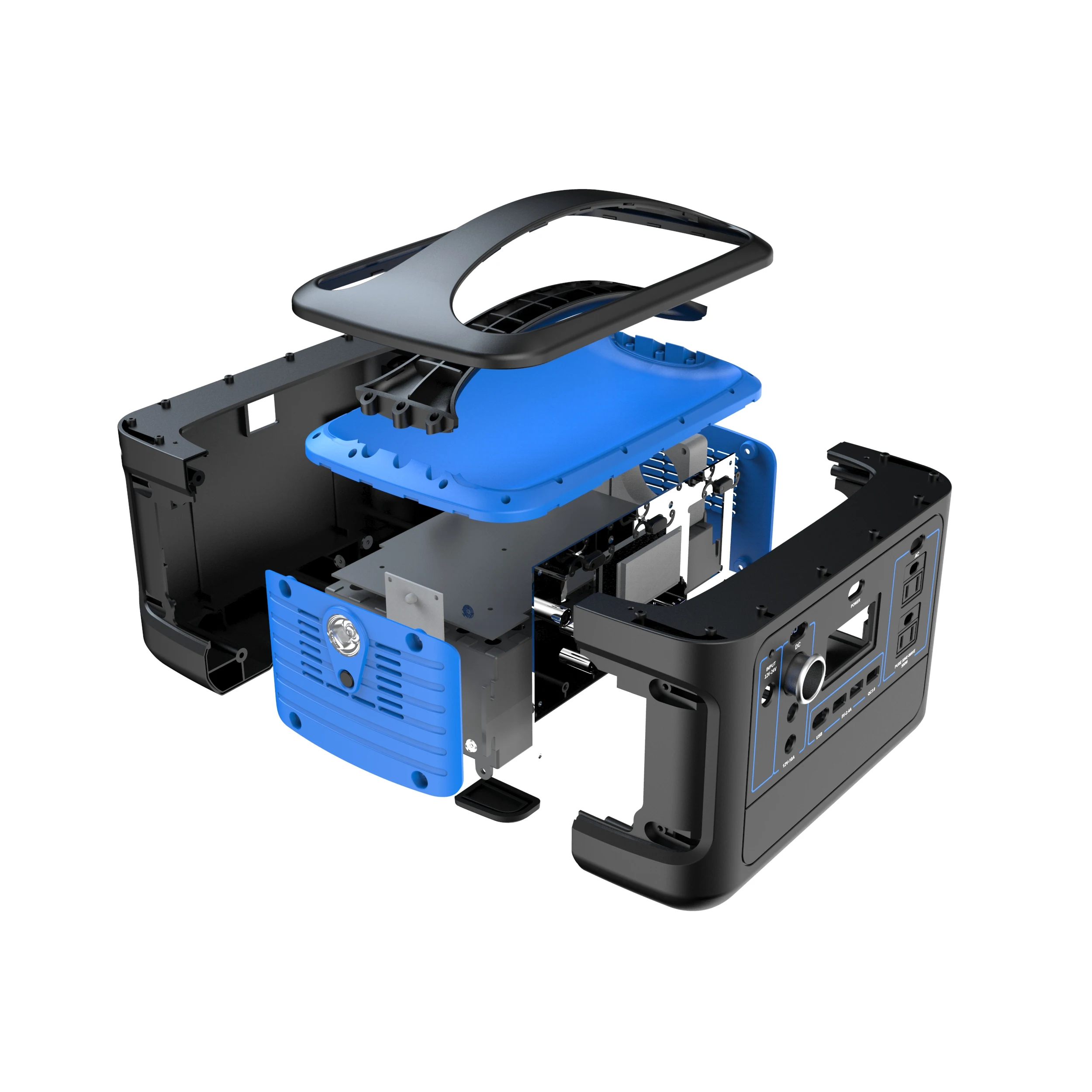 500W 1000W Lithium Battery Power Supply Portable UPS Energy Storage for Outdoor - ANKUX.COM