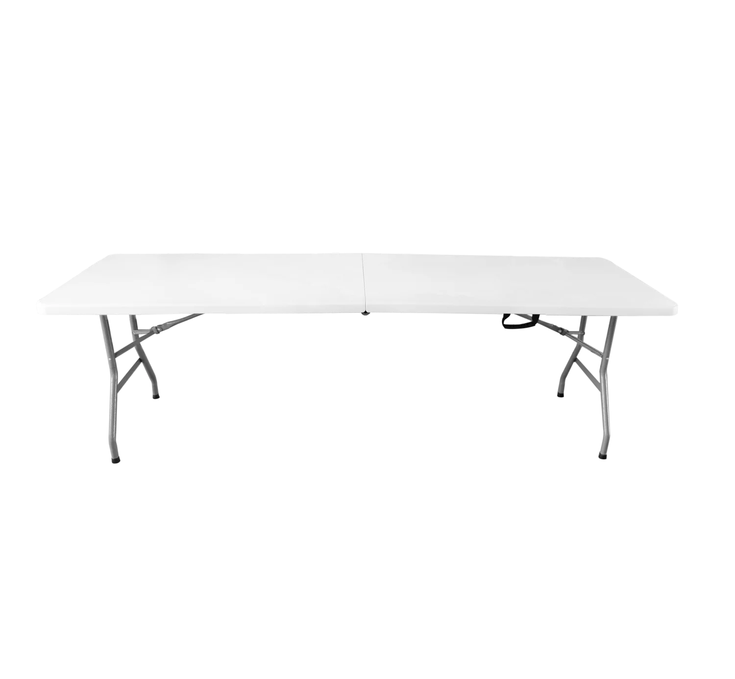 Folding 8ft 244cm Hdpe Plastic Conference Table With Cable Management