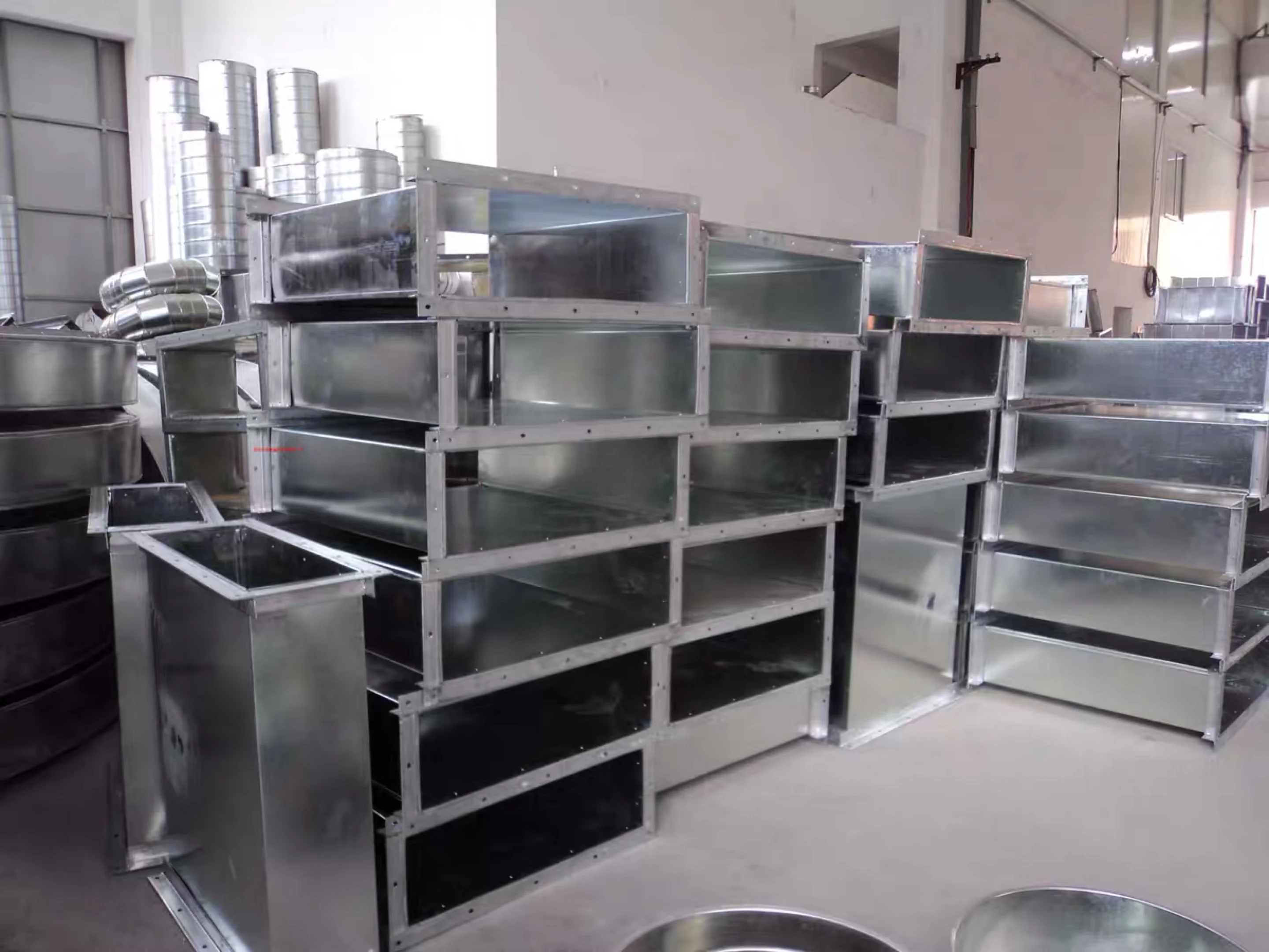 Ventilation System Galvanized Steel Square Rectangular Duct - Buy ...