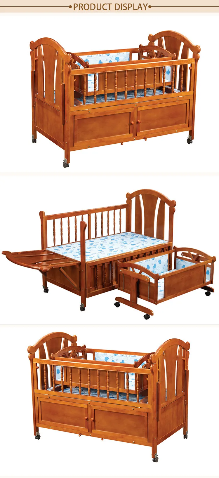 Кровать для двойни деревянная