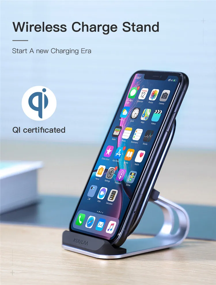  wireless car charger stand